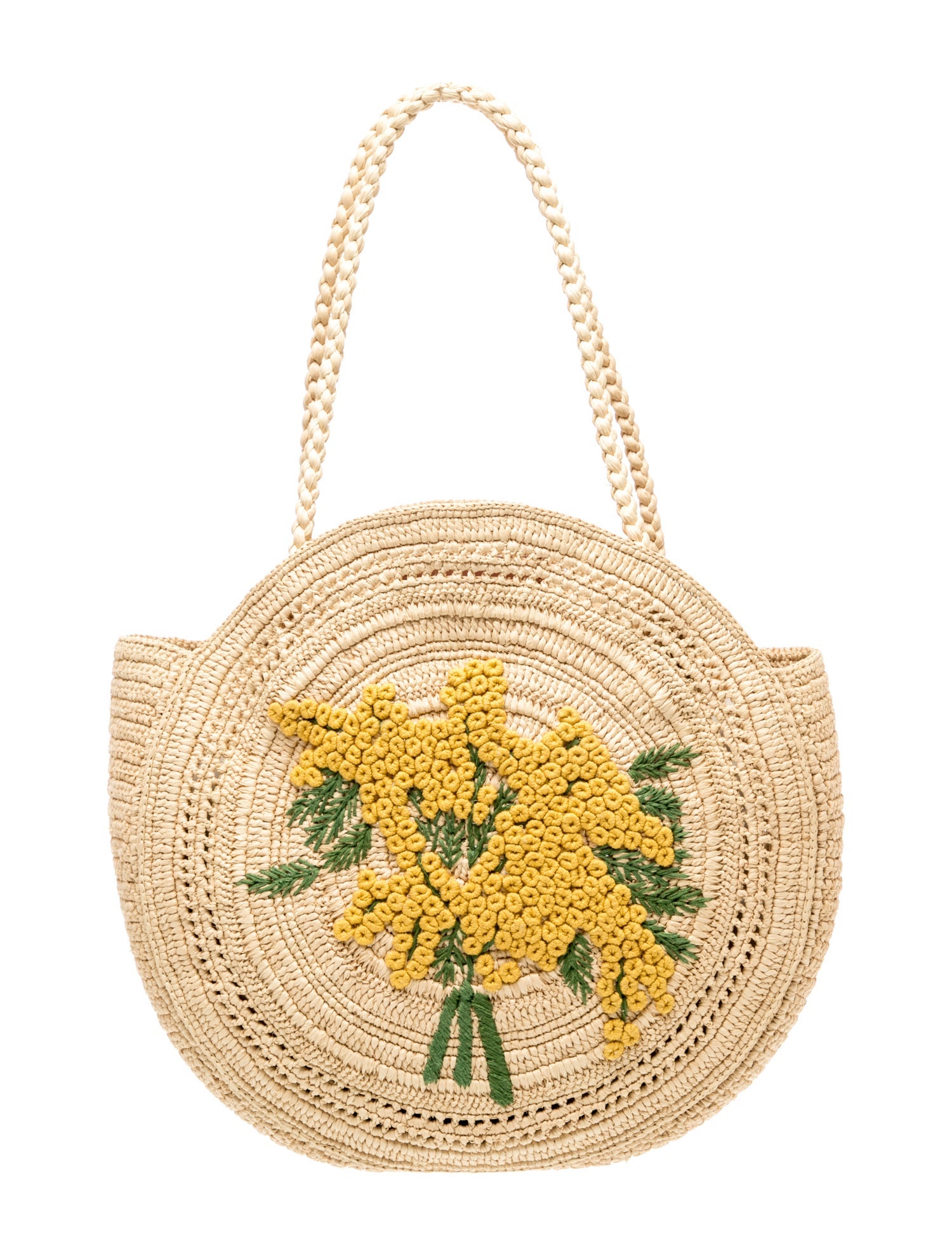 Raffia Shoulder Bag w/ Tags