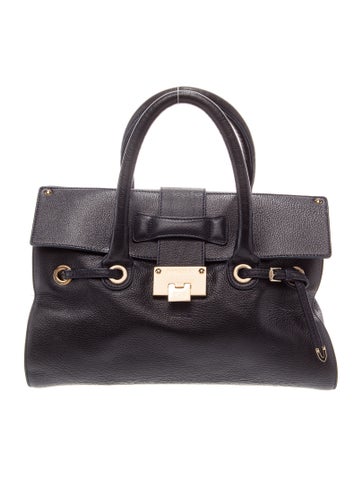 Leather Top Handle Bag