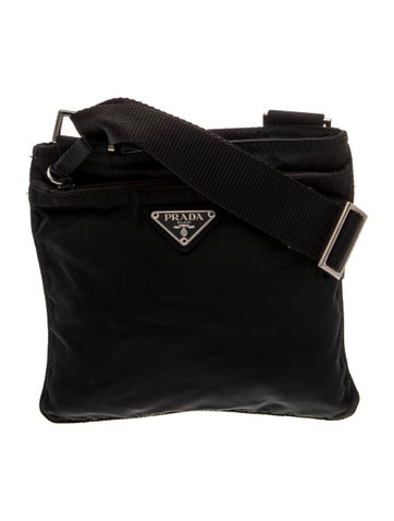 Tessuto Nylon Messenger Bag