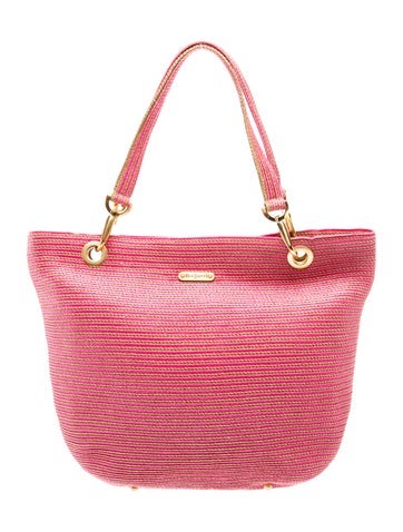 Straw Bucket Bag