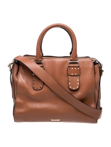 Leather Top Handle Bag