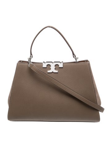 Leather Top Handle Bag