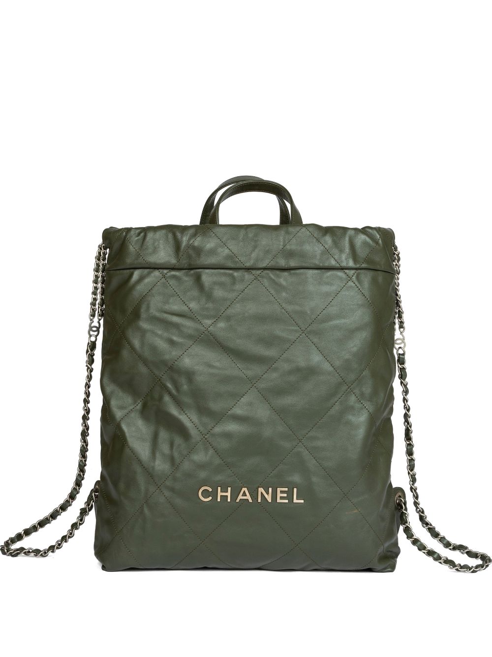 22 quilted backpack