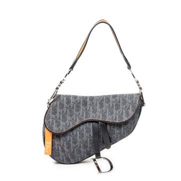 Dior Canvas Flight Line Saddle Bag