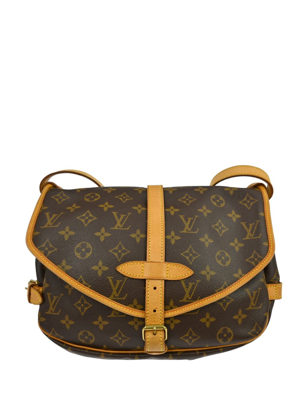 2004 30 Monogram Saumur messenger bag