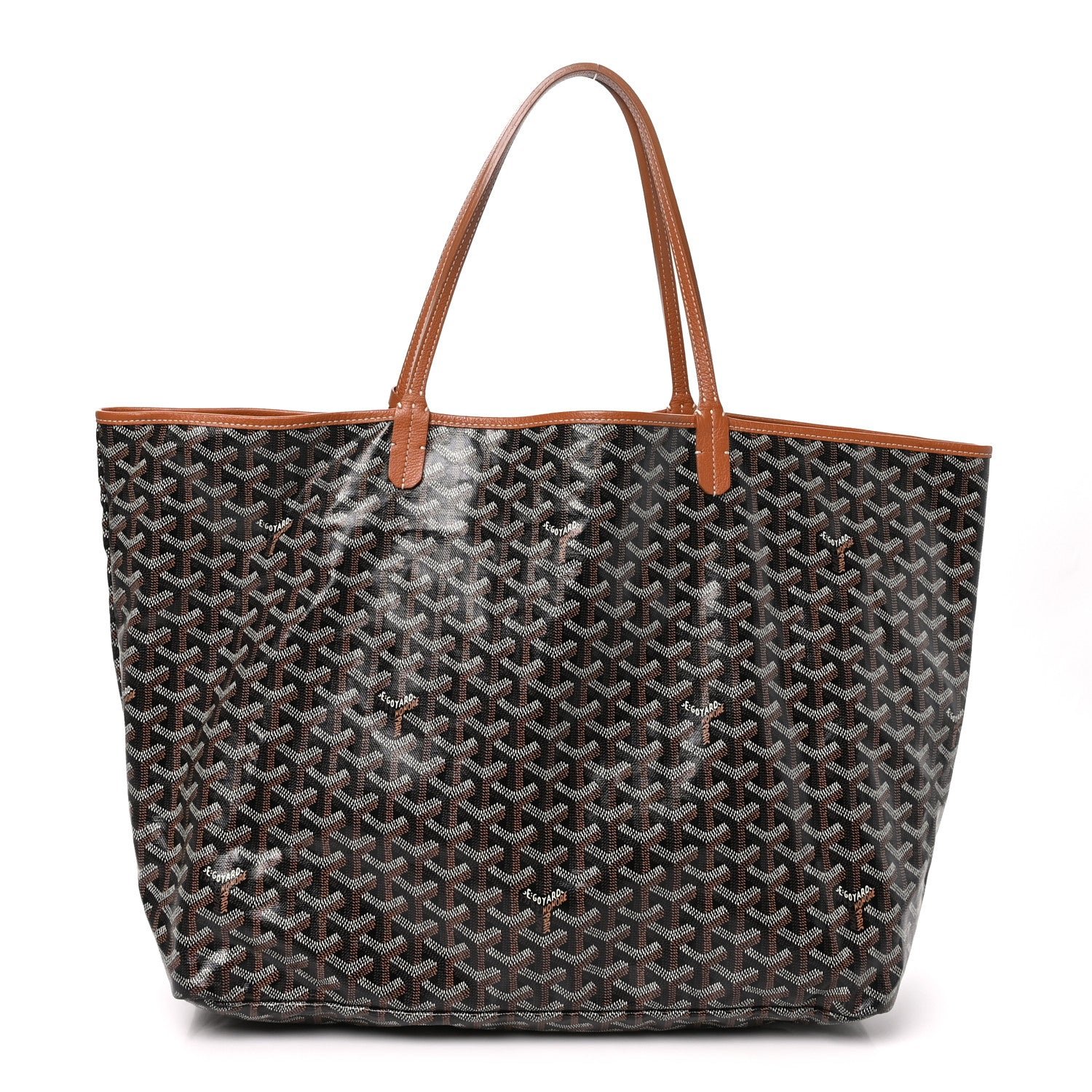 Goyard Goyardine Saint Louis GM Black Gold