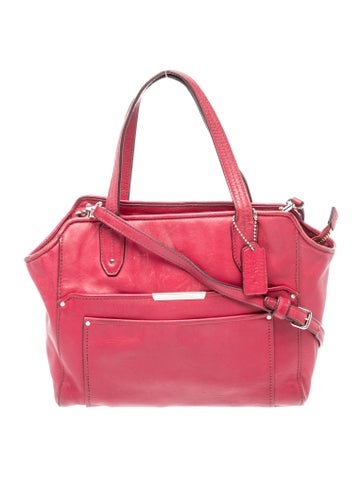 Leather Top Handle Bag