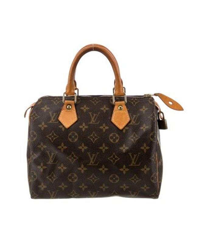Louis Vuitton Vuitton Lv Monogram Speedy 25