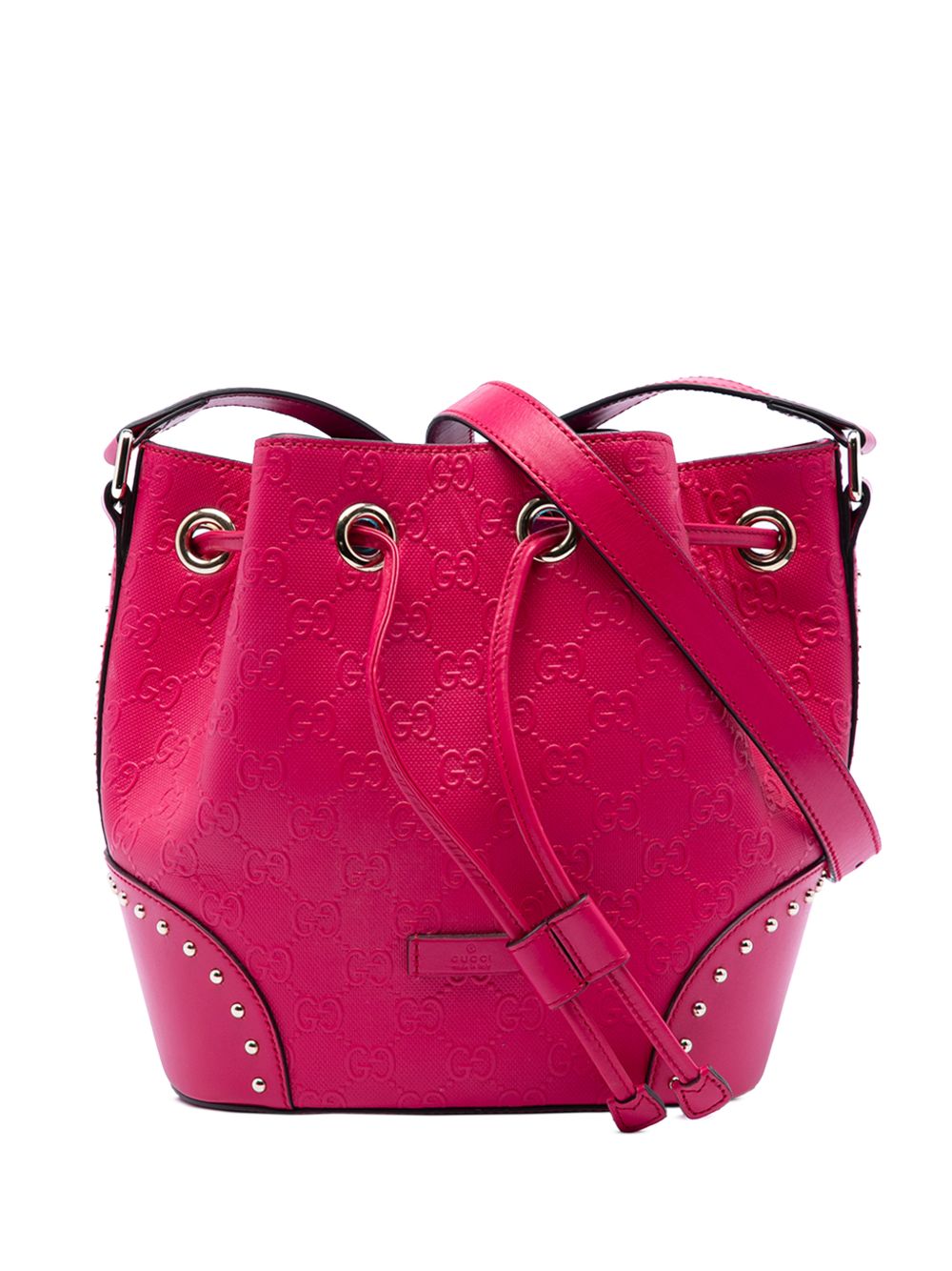 2016-2026 Guccissima Bright Studded bucket bag