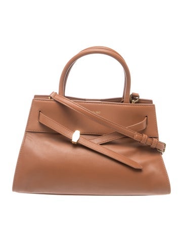 Leather Top Handle Bag