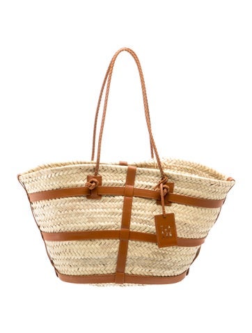 Altuzarra Straw Bucket Bag