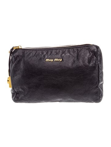 Miu Miu Leather Clutch