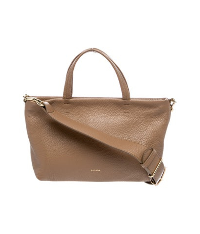 Cuyana Leather Top Handle Bag