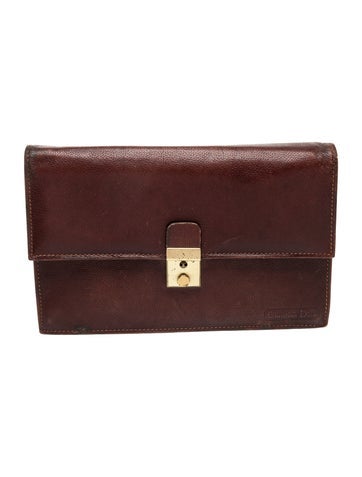Leather Vintage Clutch