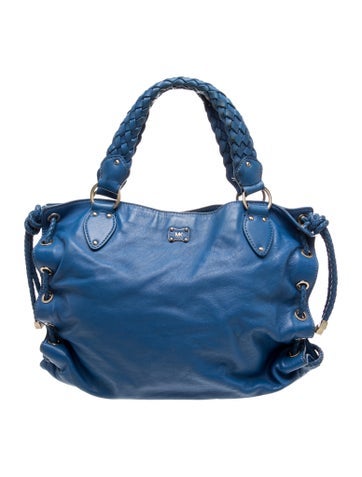 Leather Top Handle Bag