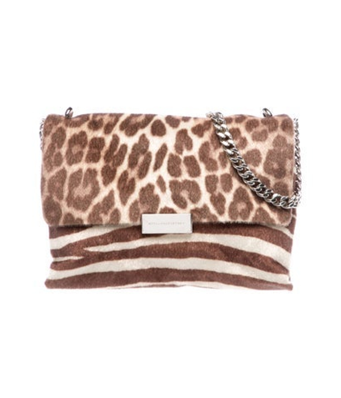 Stella McCartney Mccartney Faux Fur Shoulder Bag