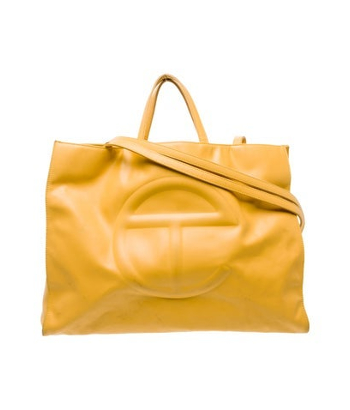 Telfar Leather Shopper Tote Xl
