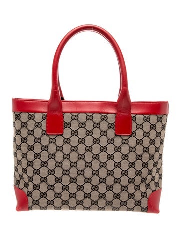 GG Canvas Top Handle Bag