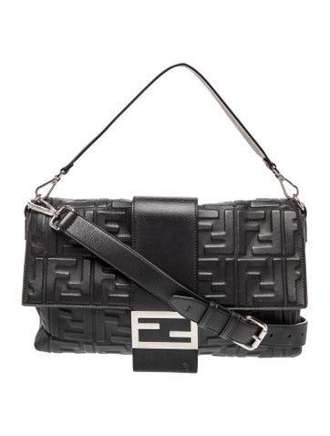 Zucca FF Convertible Belt Baguette Satchel Large