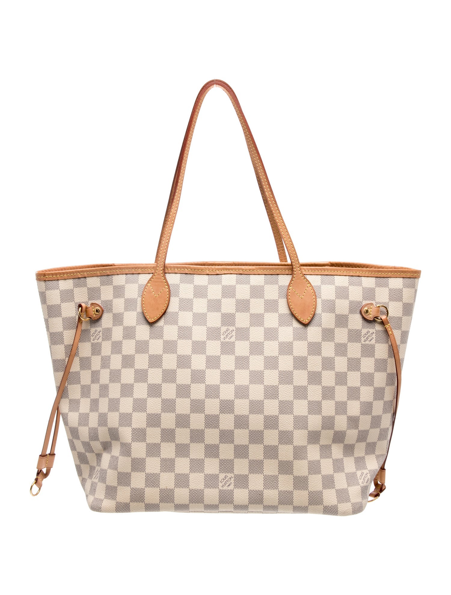 Damier Azur Neverfull w/Pouch MM