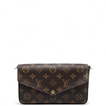 Coated Canvas Pochette Felicie