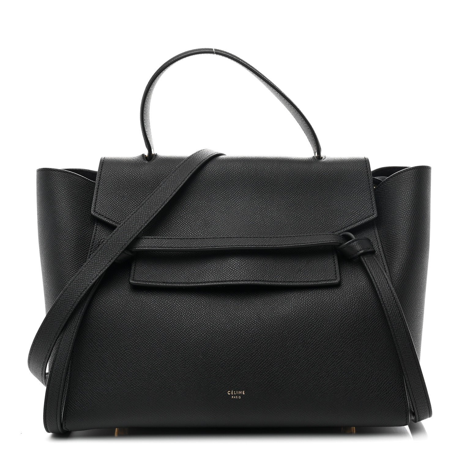 Celine Grained Calfskin Mini Belt Bag Black