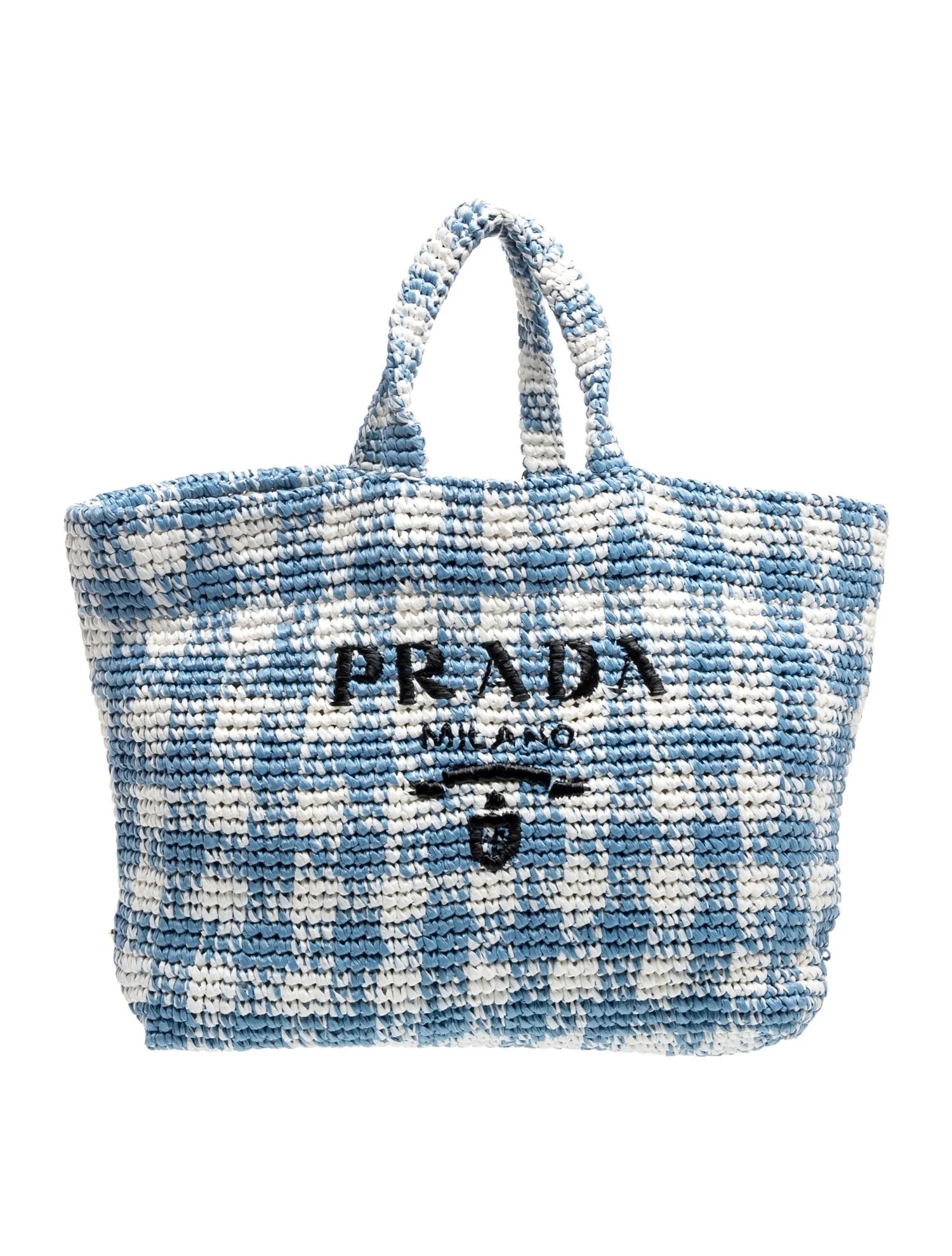 Enameled Metal Triangle Tote
