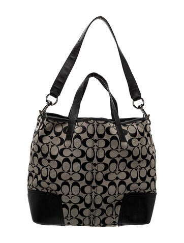 Coach Canvas Shoulder Bag
