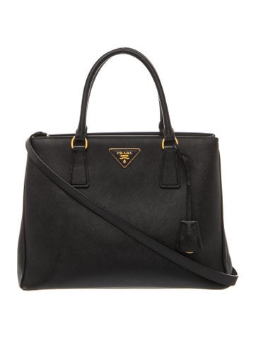 Saffiano Leather Top Handle Bag Medium