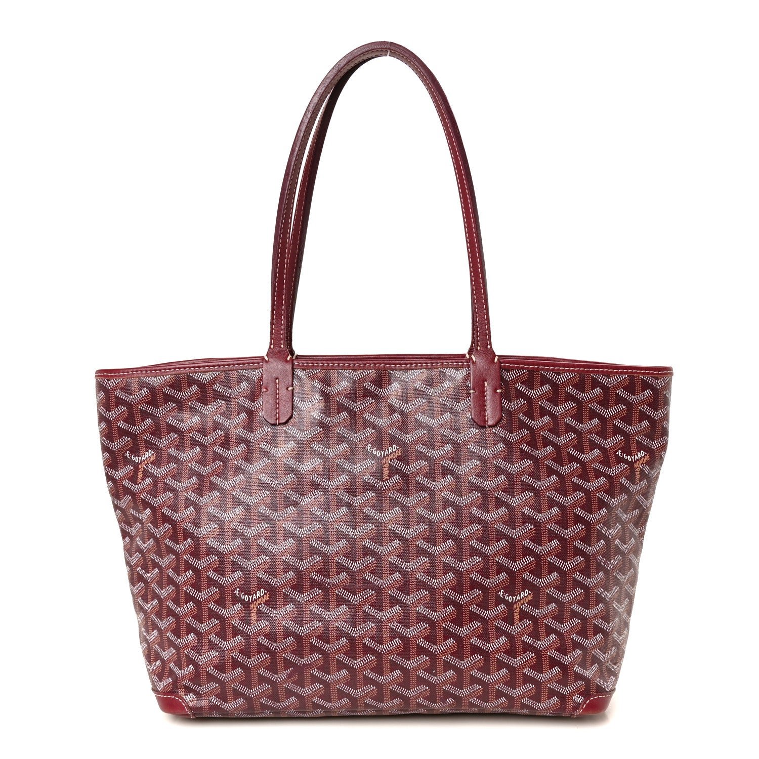 Goyard Goyardine Artois PM Burgundy