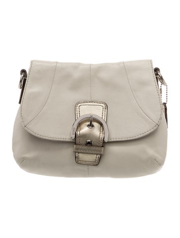 Coach Leather Shoulder Bag