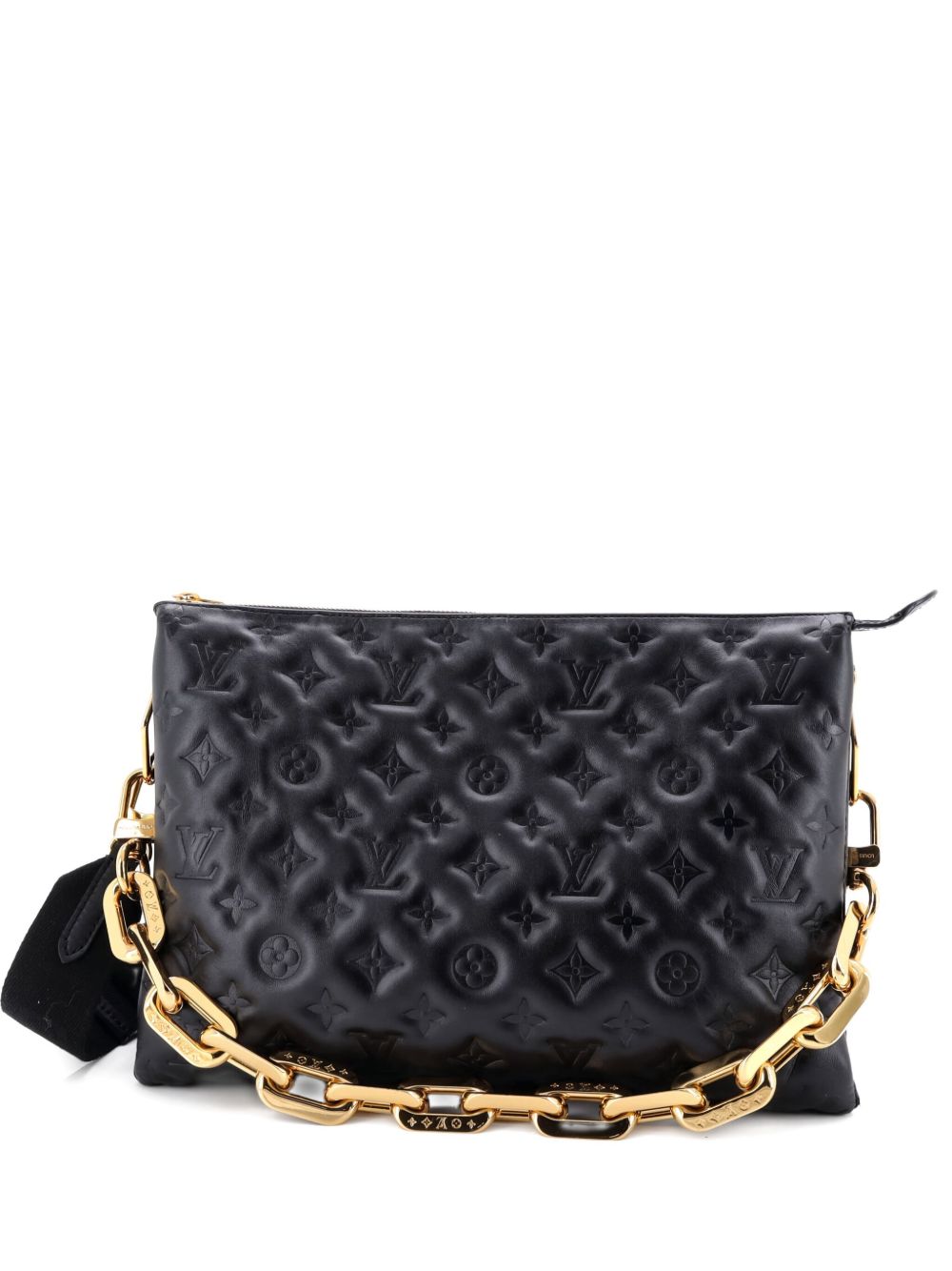 Coussin Bag Monogram Embossed Lambskin MM crossbody bag