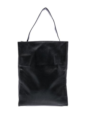 Leather Top Handle Bag