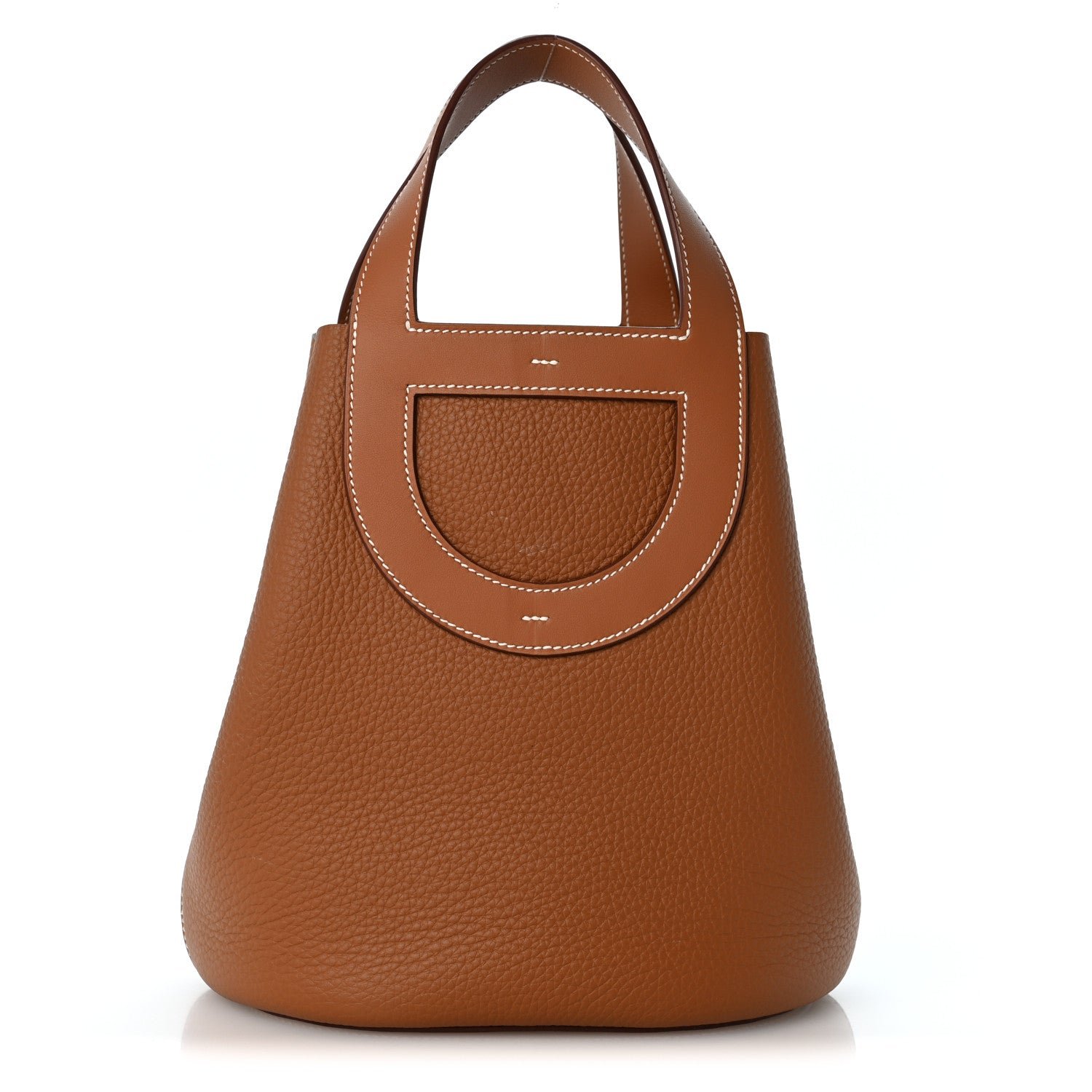 Hermes Taurillon Clemence Swift In-The-Loop 23 Bag Gold