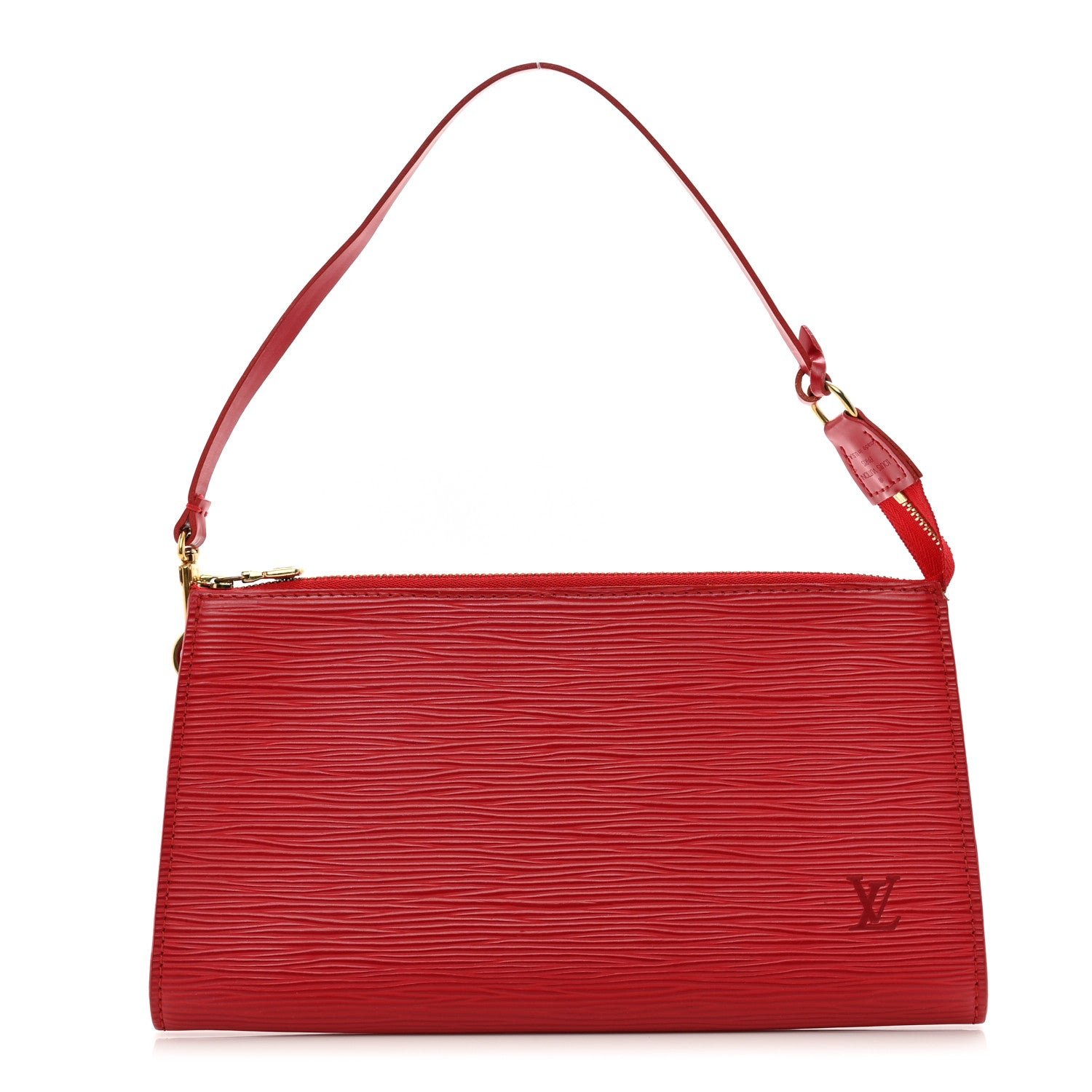 Louis Vuitton Epi Pochette Accessories 24 Castillan Red
