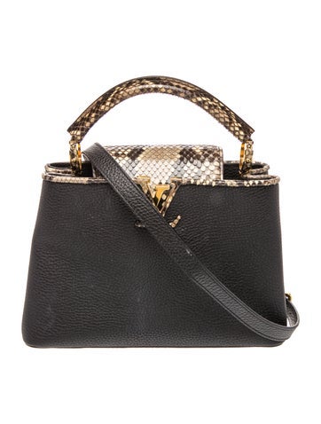Taurillon Leather Capucines Mini