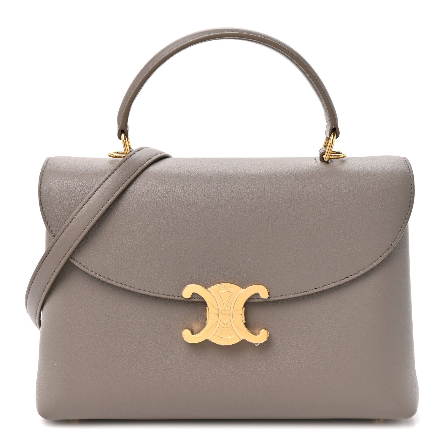 Celine Supple Calfskin Medium Nino Pebble