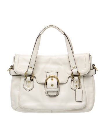 Leather Top Handle Bag