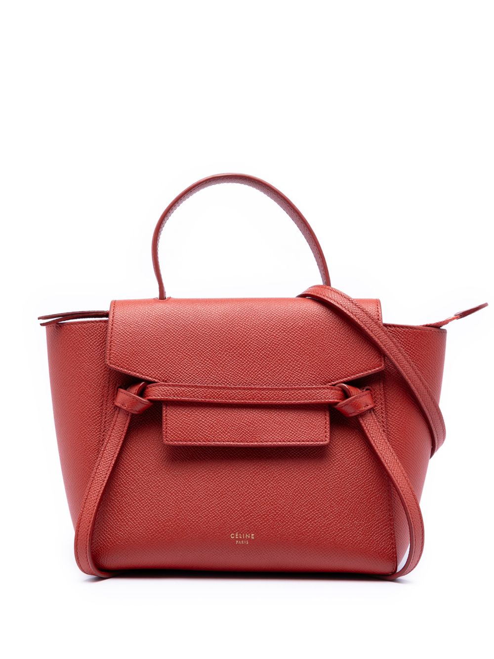 2018 Nano Grained Calfskin Belt Bag satchel