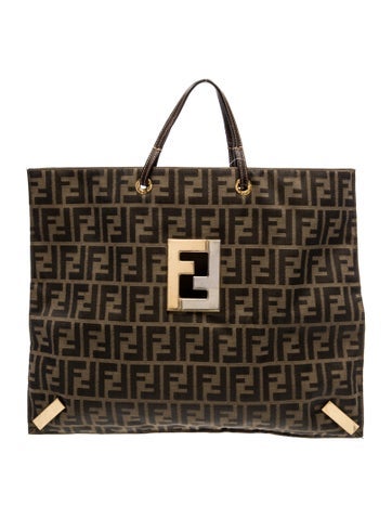 Zucca FF Zucca Canvas Tote Bag