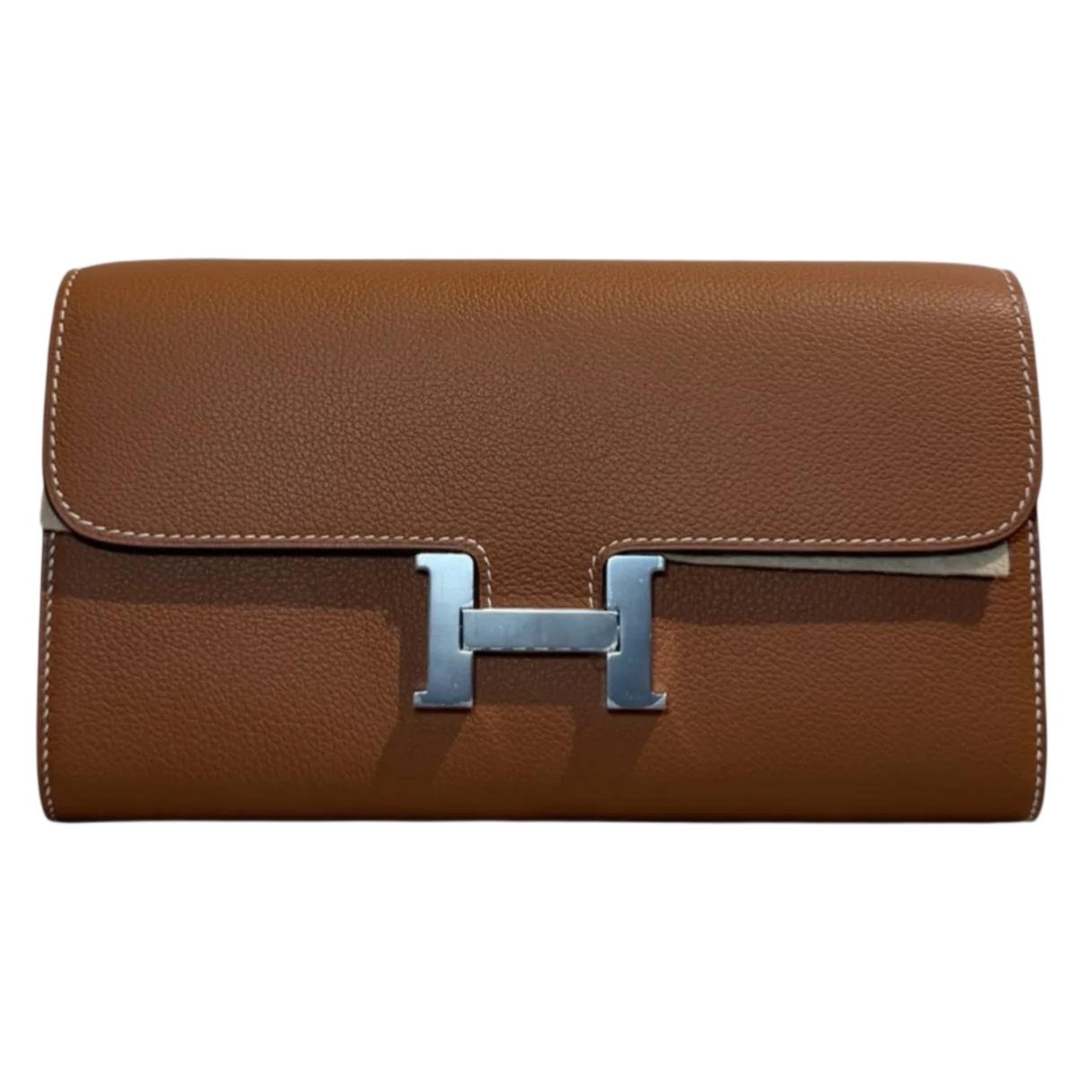 Hermes Constance Handbag Gold Epsom Leather