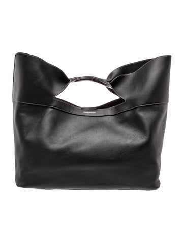 Leather Top Handle Bag
