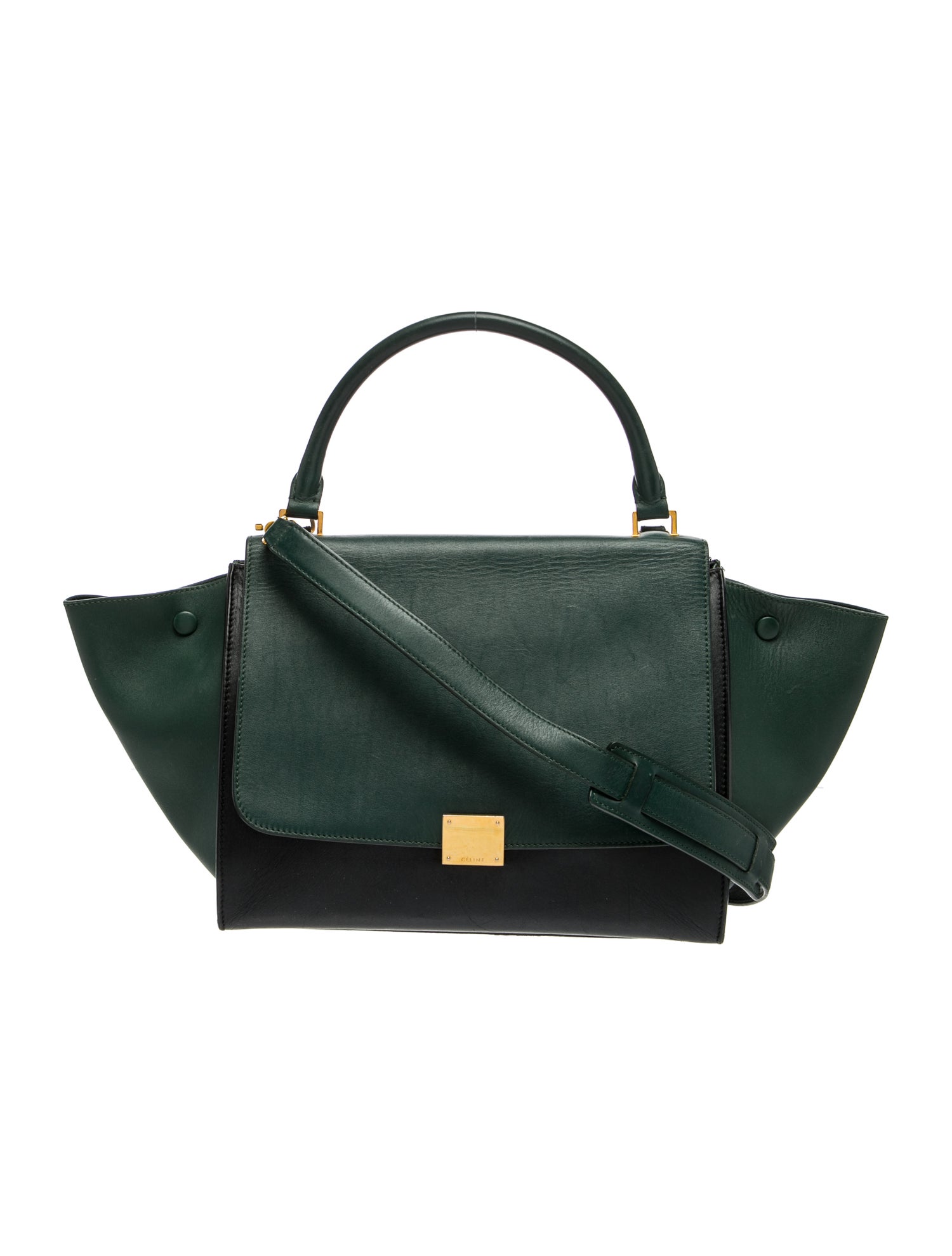Celine Leather Trapeze Small