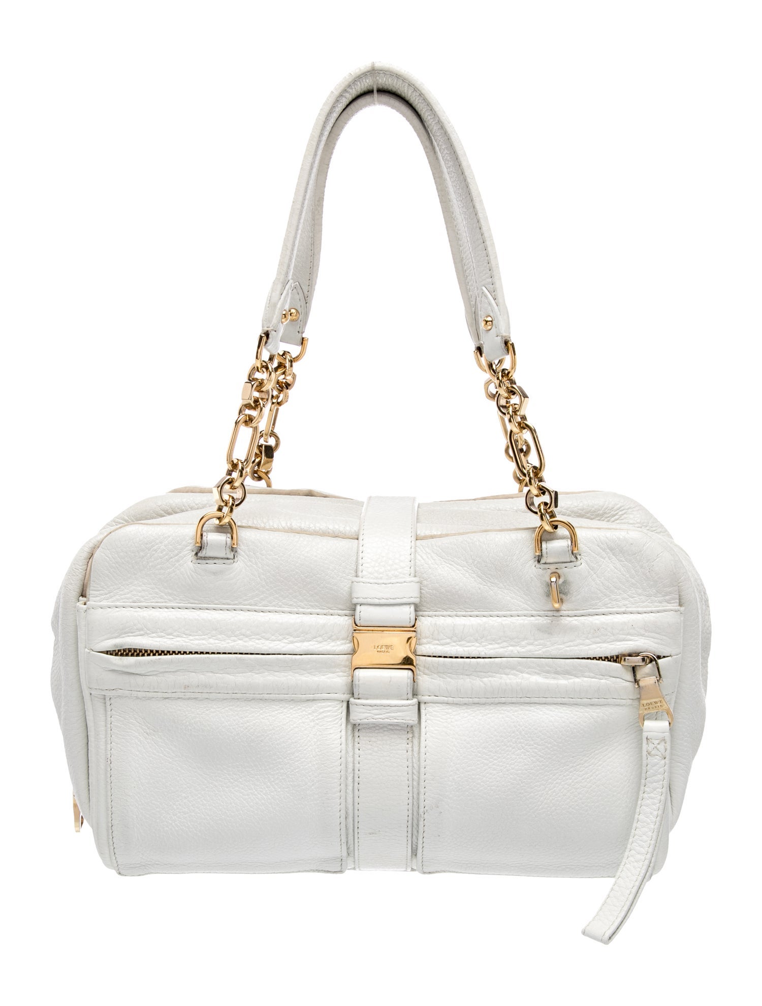 Loewe Leather Shoulder Bag Vintage