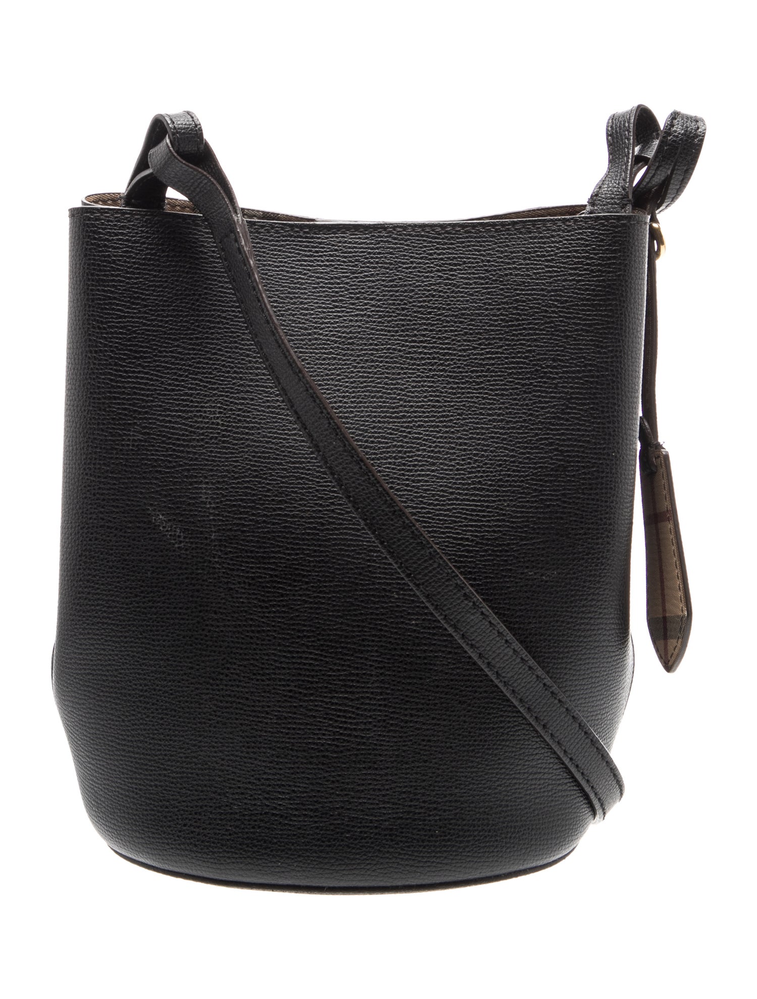 Haymarket Check Bucket Bag