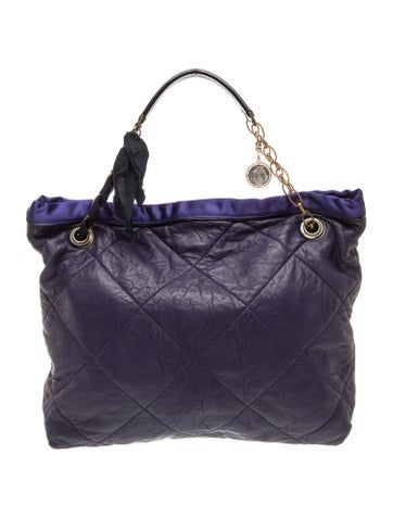 Lanvin Leather Bucket Bag