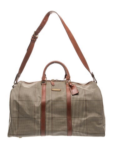 Leather Weekender Bag