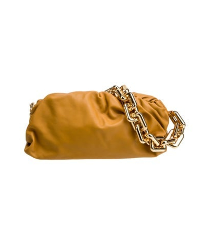 Bottega Veneta Veneta Leather Chain Pouch
