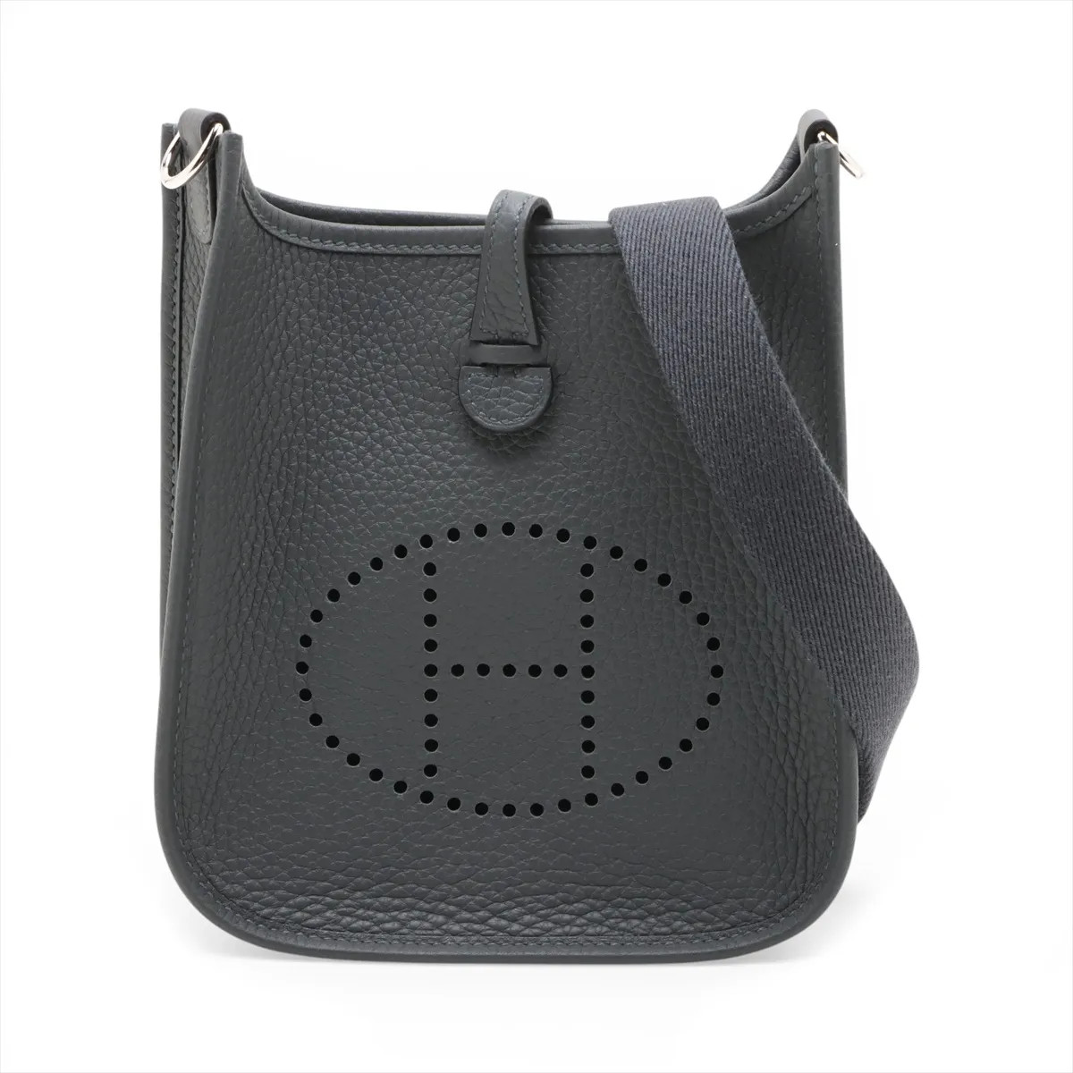 Hermès evelyn 16 TPM Amazon Taurillon Clemence Grimisty Silver Metal Fittings G: