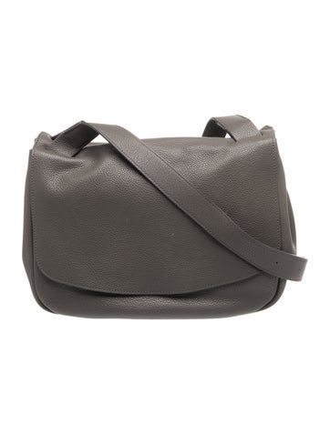 Leather the row mail Small